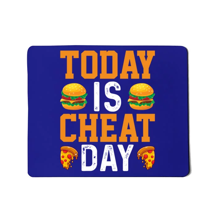 Today Is Cheat Day Hamburger On Cheat Meal Cheat Day Cute Gift Mousepad