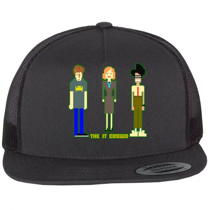 The IT Crowd Flat Bill Trucker Hat