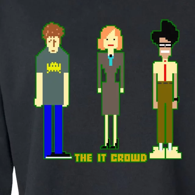 The IT Crowd Cropped Pullover Crew