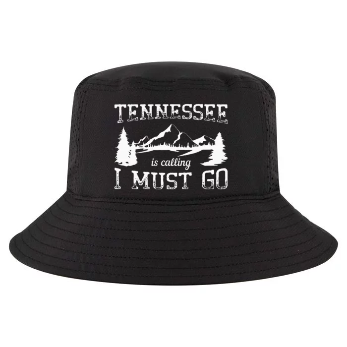 Tennessee Is Calling I Must Go Traveling Vacation Cool Comfort Performance Bucket Hat