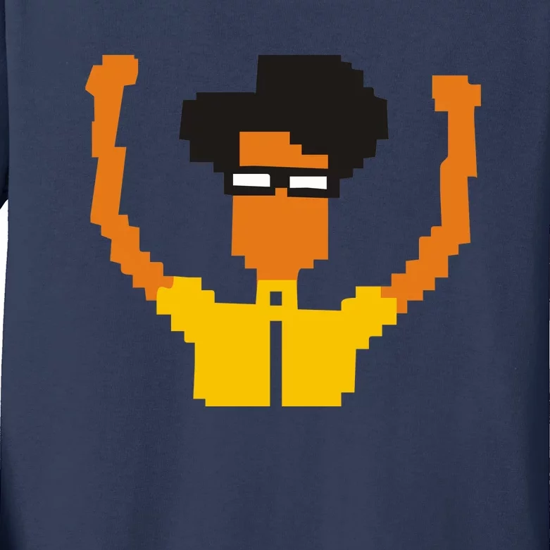 The IT Crowd Maurice Moss Kids Long Sleeve Shirt