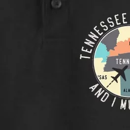 Tennessee Is Calling And I Must Go Tennessee State Dry Zone Grid Performance Polo