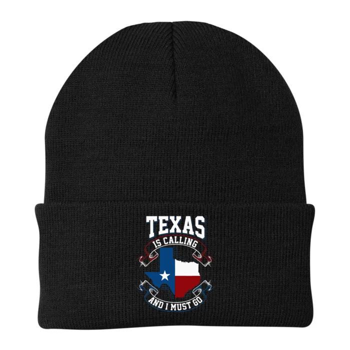 Texas Is Calling And I Must Go Knit Cap Winter Beanie