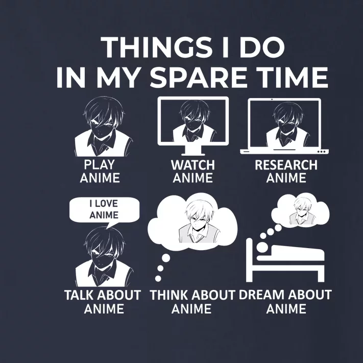 Things I Do In My Spare Time Anime Toddler Long Sleeve Shirt