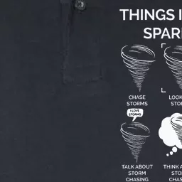 Things I Do In My Spare Time Tornado Softstyle Adult Sport Polo