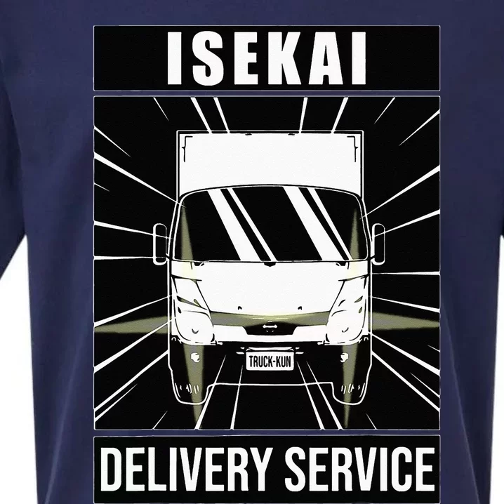 TruckKun ISEKAI DELIVERY SERVICE! Japanese Kanji Sueded Cloud Jersey T-Shirt