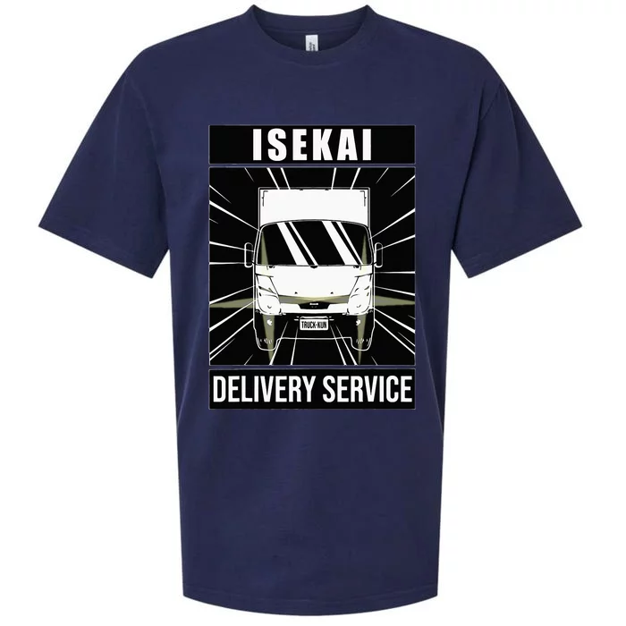 TruckKun ISEKAI DELIVERY SERVICE! Japanese Kanji Sueded Cloud Jersey T-Shirt