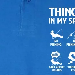 Things I Do In My Spare Time Fishing Bass Fishing Softstyle Adult Sport Polo