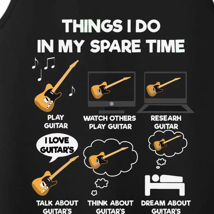 Things I Do In My Spare Time Guitar Performance Tank