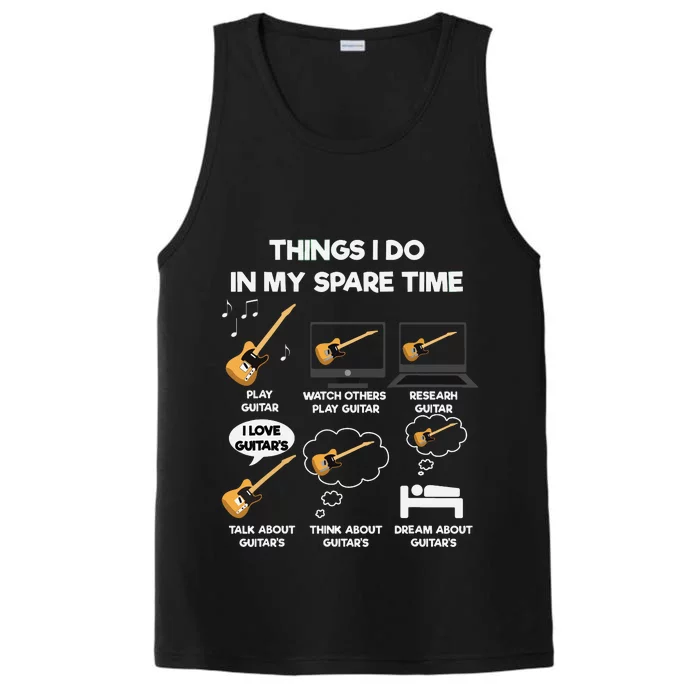 Things I Do In My Spare Time Guitar Performance Tank