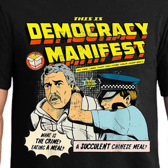 This Is Democracy Manifest Pajama Set