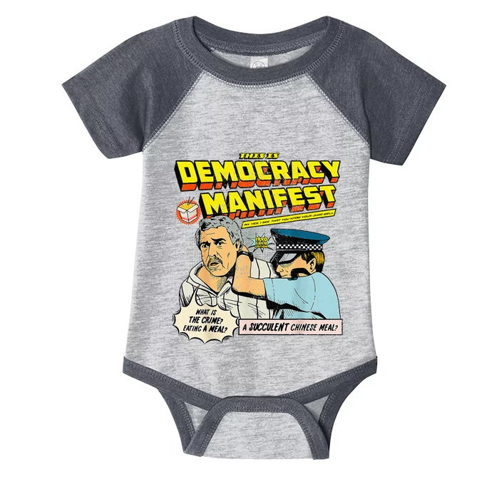 This Is Democracy Manifest Infant Baby Jersey Bodysuit