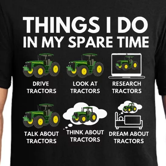 Things I Do In My Spare Time Farmer & Farming Gift Pajama Set