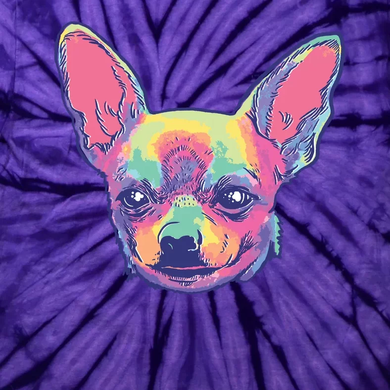 Tie Dye Chihuahua Tie-Dye T-Shirt