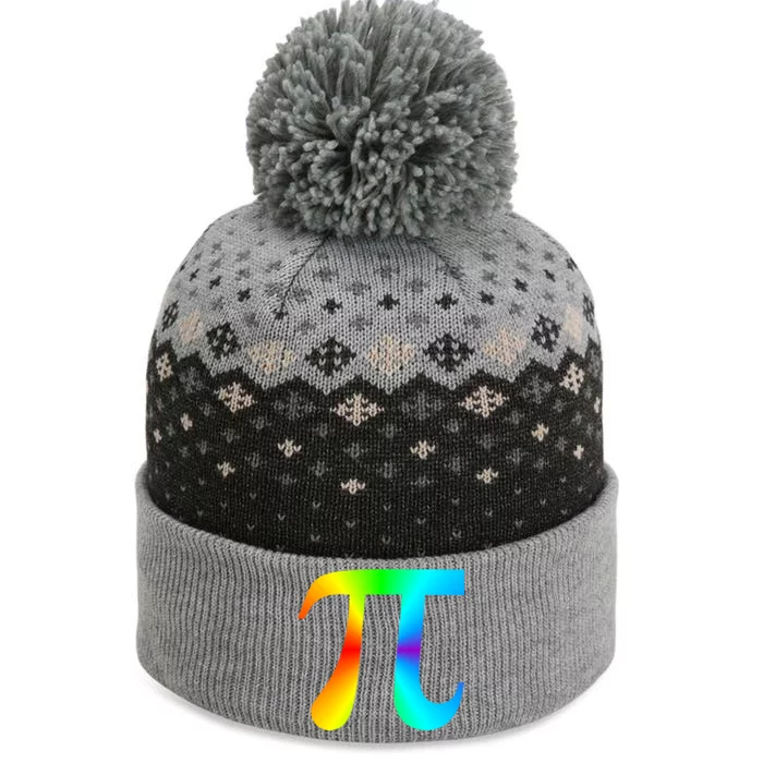 Tie Dye Pi The Baniff Cuffed Pom Beanie