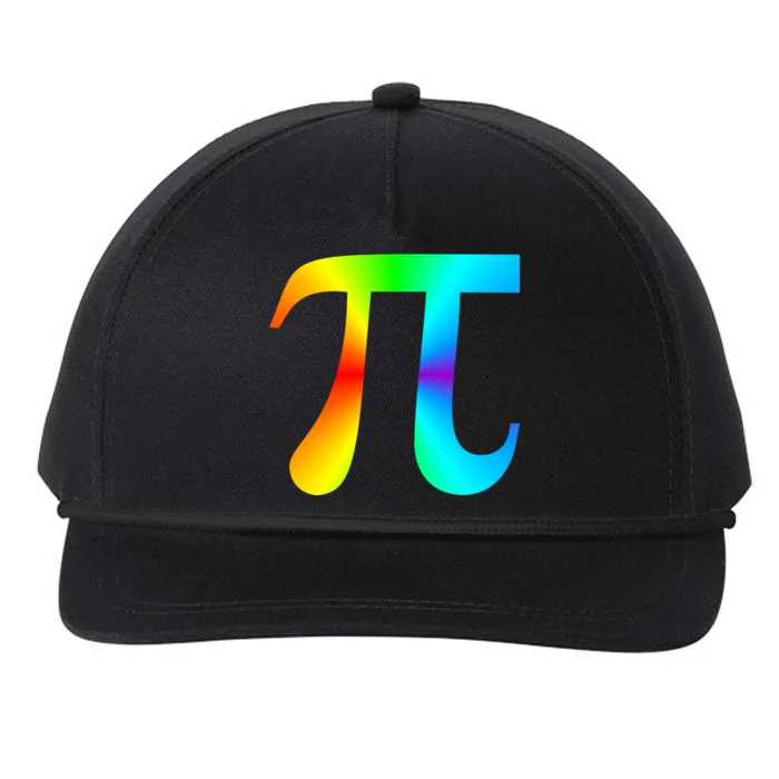 Tie Dye Pi Snapback Five-Panel Rope Hat