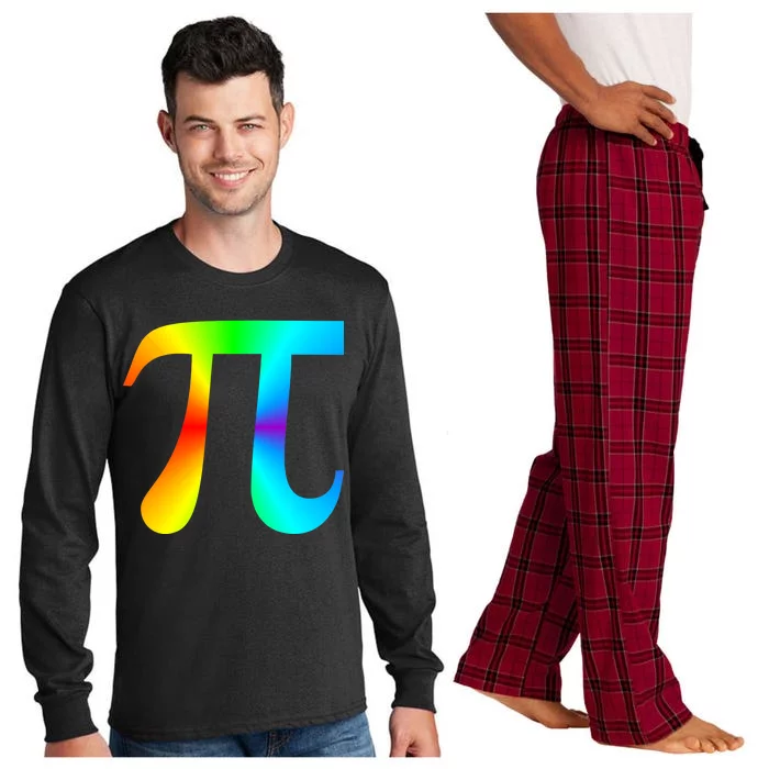 Tie Dye Pi Long Sleeve Pajama Set