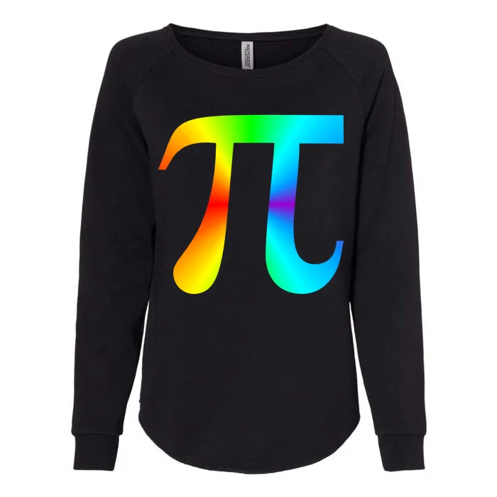 Tie Dye Pi Womens California Wash Sweatshirt