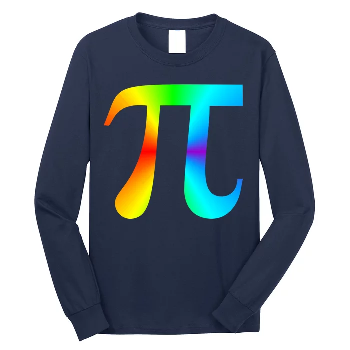 Tie Dye Pi Long Sleeve Shirt