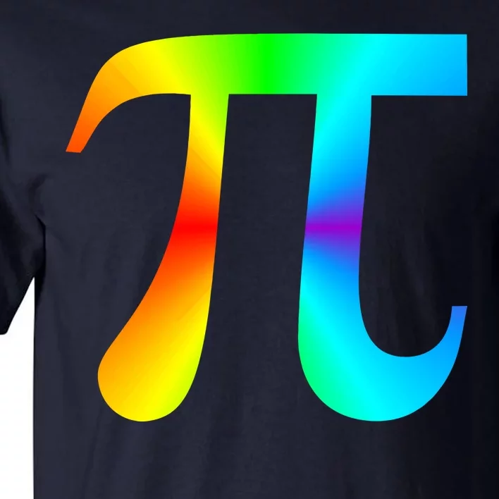 Tie Dye Pi Tall T-Shirt