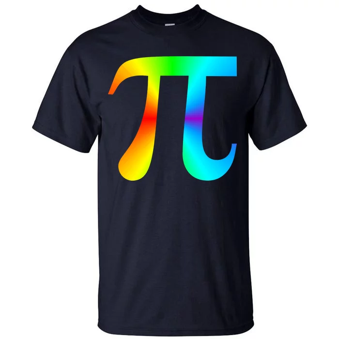 Tie Dye Pi Tall T-Shirt