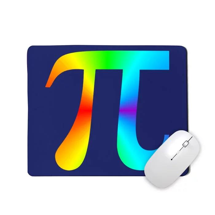 Tie Dye Pi Mousepad