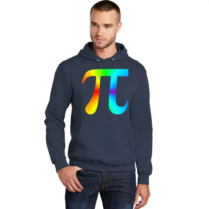 Tie Dye Pi Tall Hoodie