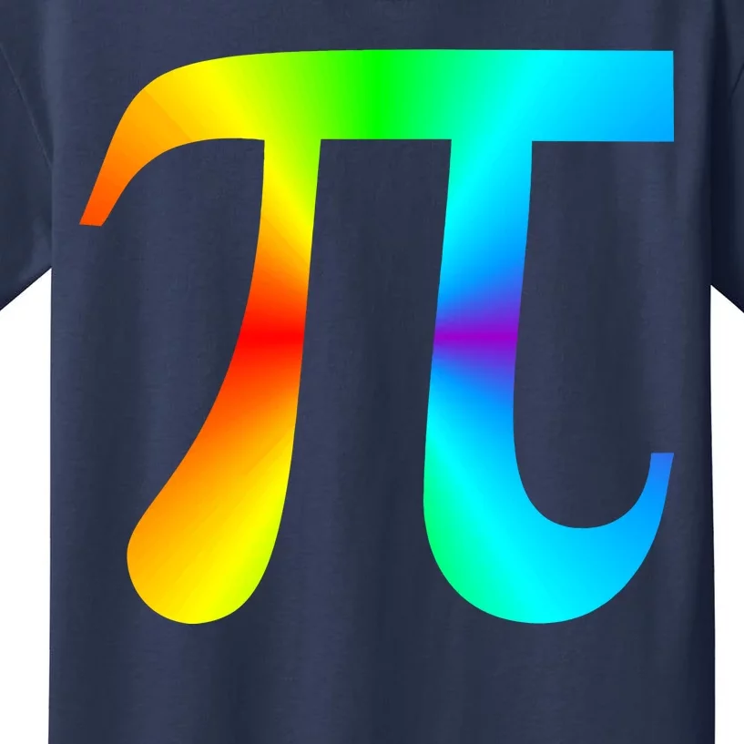 Tie Dye Pi Kids T-Shirt