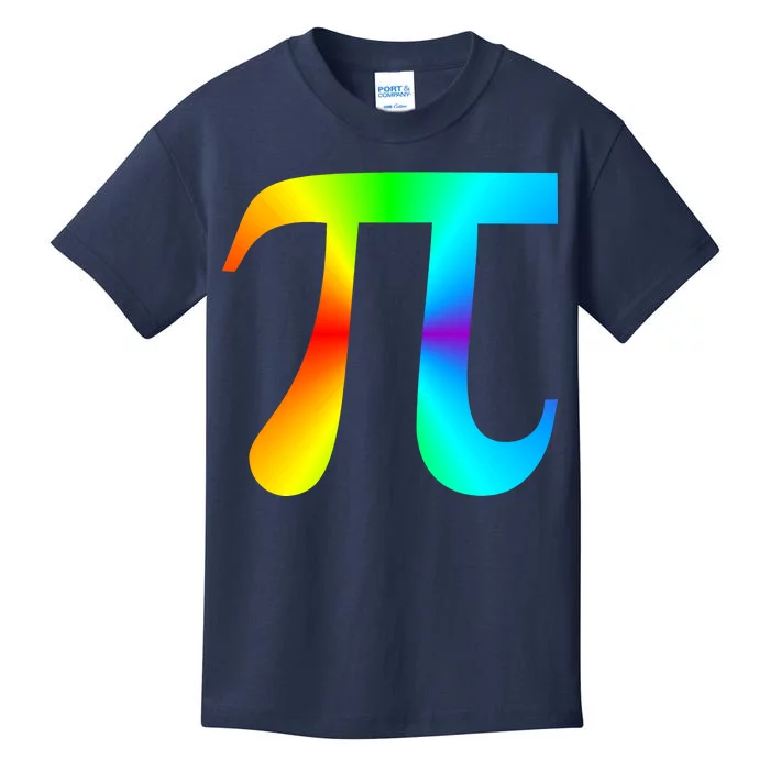 Tie Dye Pi Kids T-Shirt