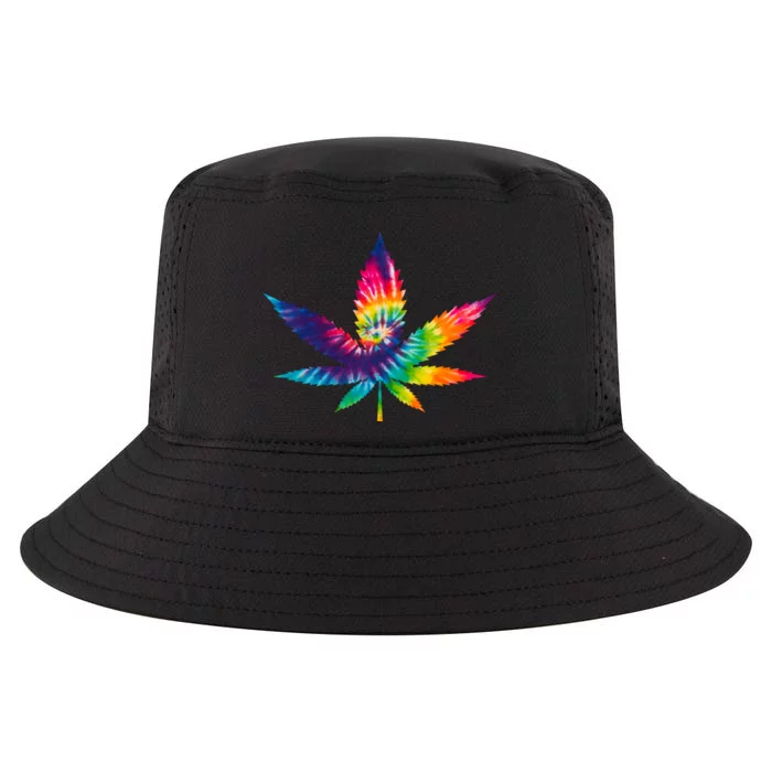 Tie Dye Pot leaf Cool Comfort Performance Bucket Hat