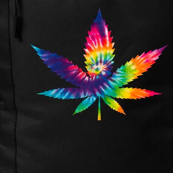 Tie Dye Pot leaf Daily Commute Backpack