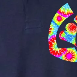 Tie Dyed Love Sign Logo Softstyle Adult Sport Polo