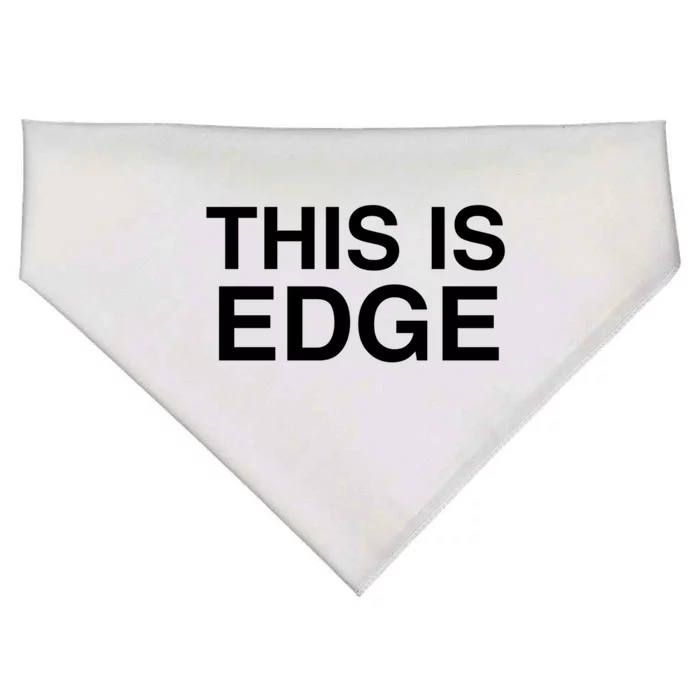 This Is Edge Gift USA-Made Doggie Bandana