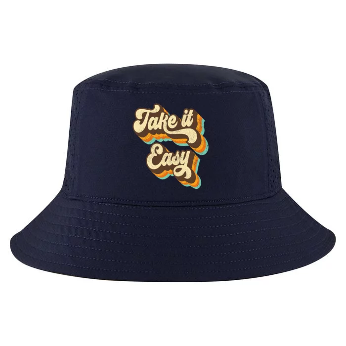 Take It Easy Retro 70s Disco Party Costume Cool Comfort Performance Bucket Hat