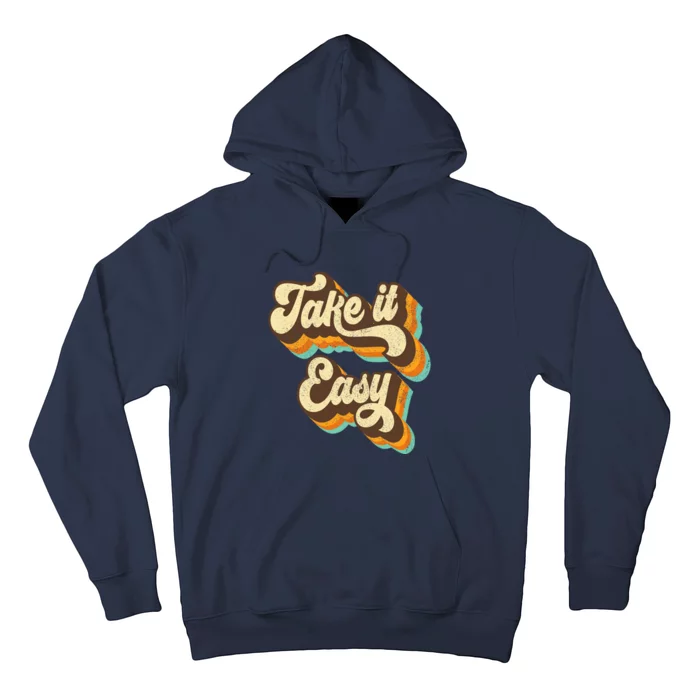 Take It Easy Retro 70s Disco Party Costume Hoodie