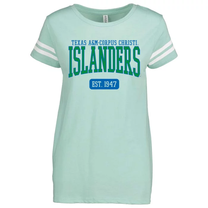 Texas Islanders Est. Date Enza Ladies Jersey Football T-Shirt