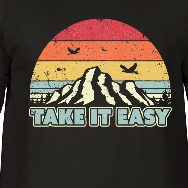 Take It Easy Retro Style Outdoors Comfort Colors T-Shirt