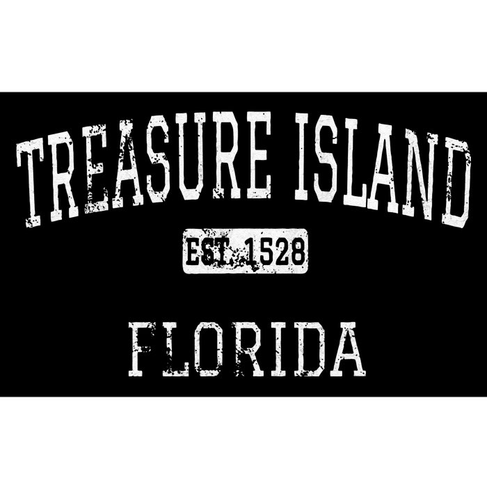 Treasure Island Florida FL Vintage Bumper Sticker