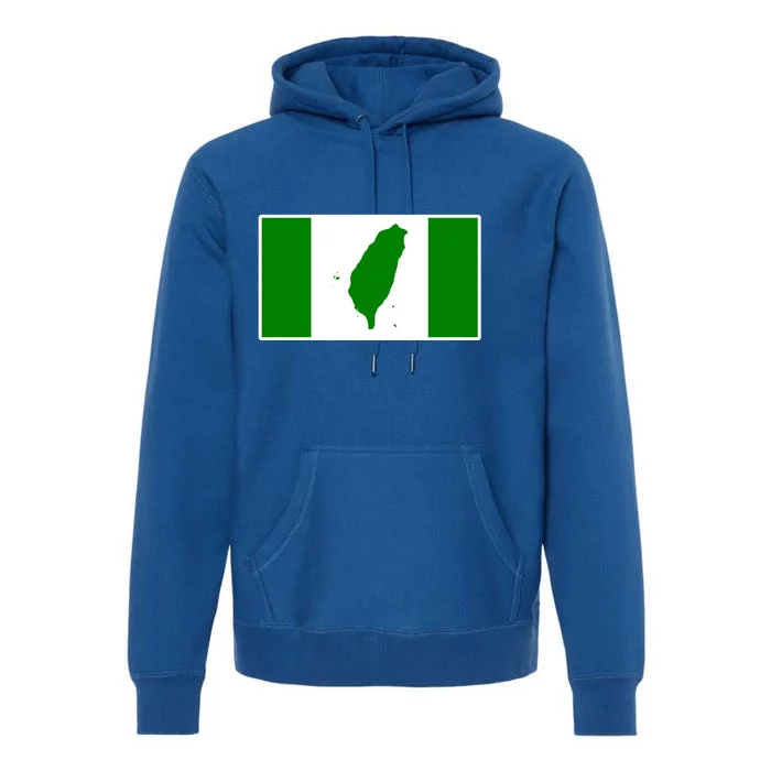 Taiwan Independence Flag Cool Gift Premium Hoodie