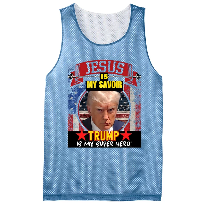 Trump Indicted Funny Mugshot Graphic Design Mesh Reversible Basketball Jersey Tank