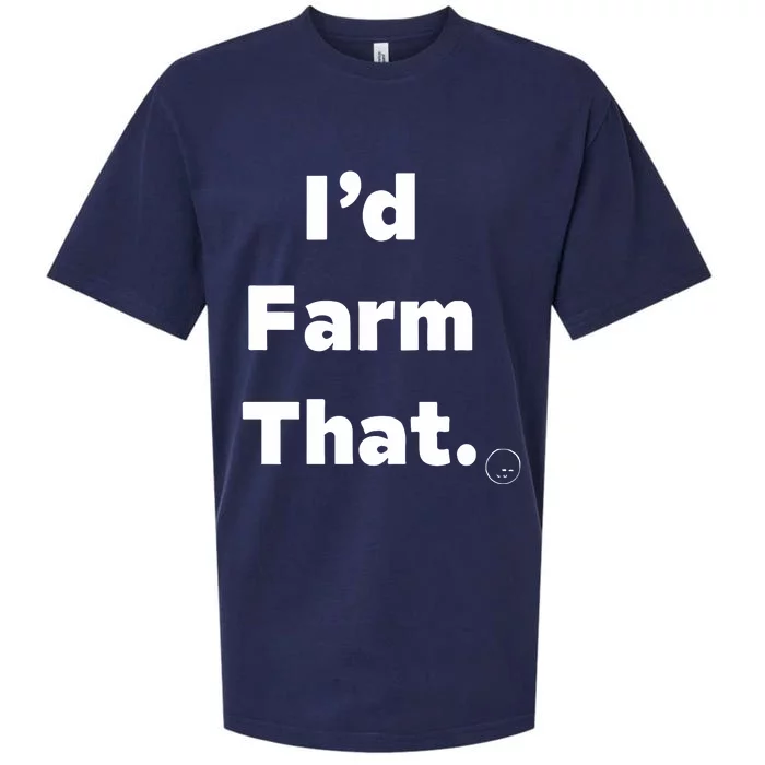 Thewittyfarmer Id Farm That Sueded Cloud Jersey T-Shirt