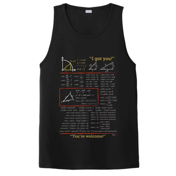 Trig Identities For You blackpenredpen Performance Tank