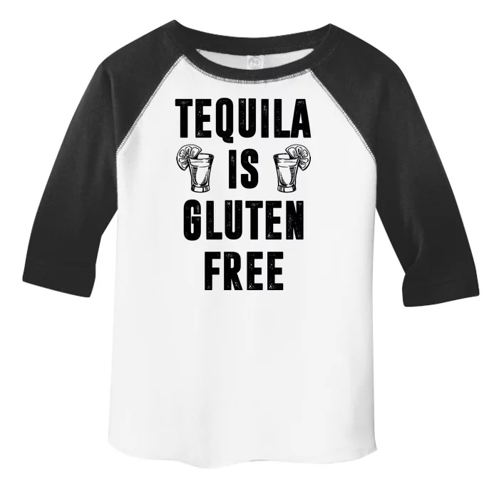 Tequila Is Gluten Free Funny Toddler Fine Jersey T-Shirt