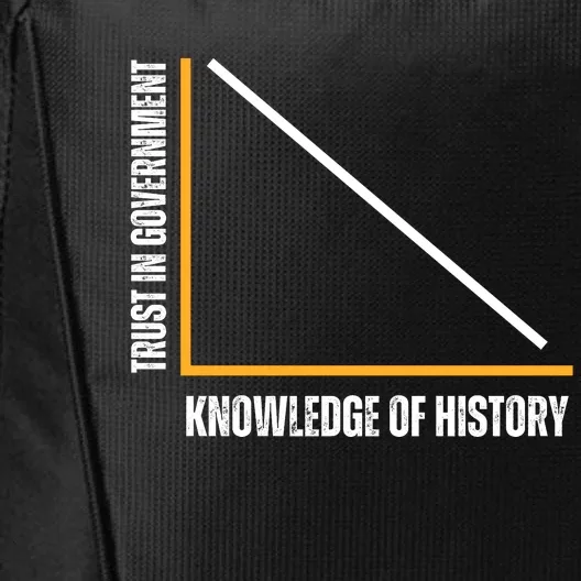 Trust In Government And Knowledge Of History City Backpack