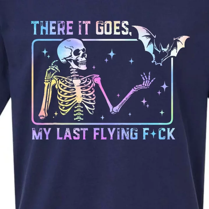 There It Goes My Last Flying Fuck Sueded Cloud Jersey T-Shirt