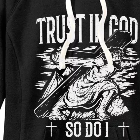 Trust in God Christian Women's Fleece Hoodie