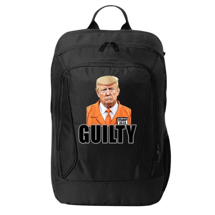 Trump Is Guilty City Backpack