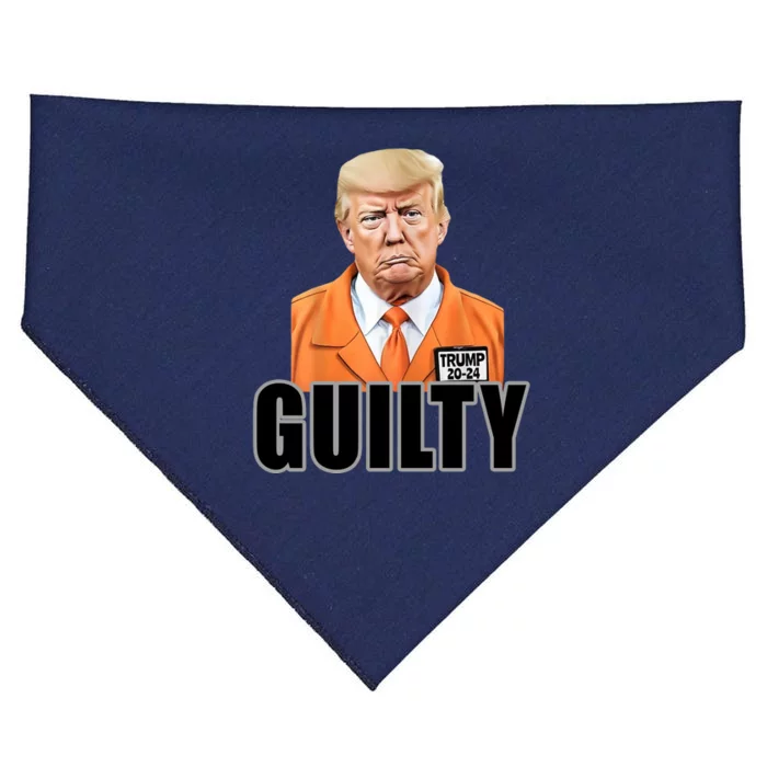 Trump Is Guilty USA-Made Doggie Bandana