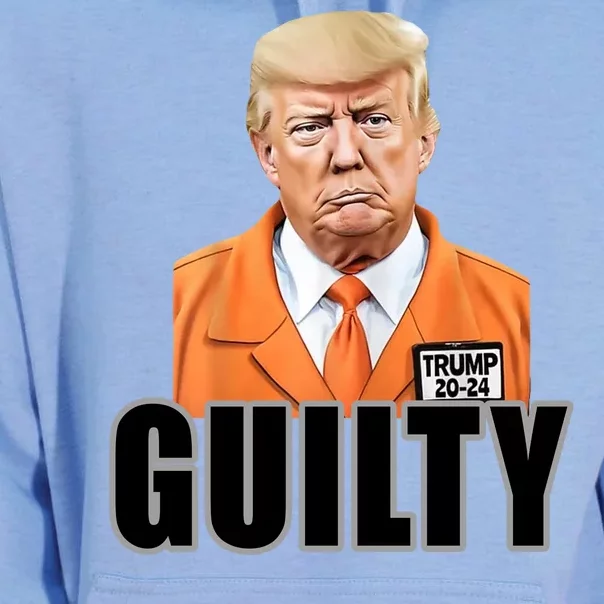 Trump Is Guilty Unisex Surf Hoodie