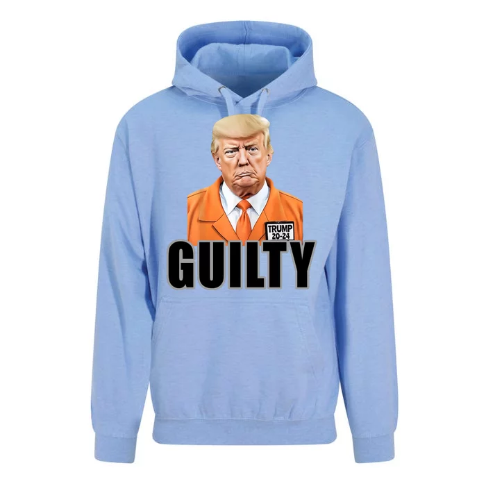 Trump Is Guilty Unisex Surf Hoodie